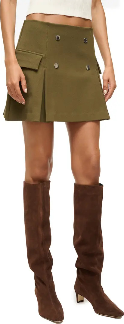 Division Stretch Twill Miniskirt | Nordstrom