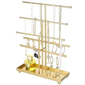 MyGift 5-Tier Gold Tabletop Metal... | Amazon (US)