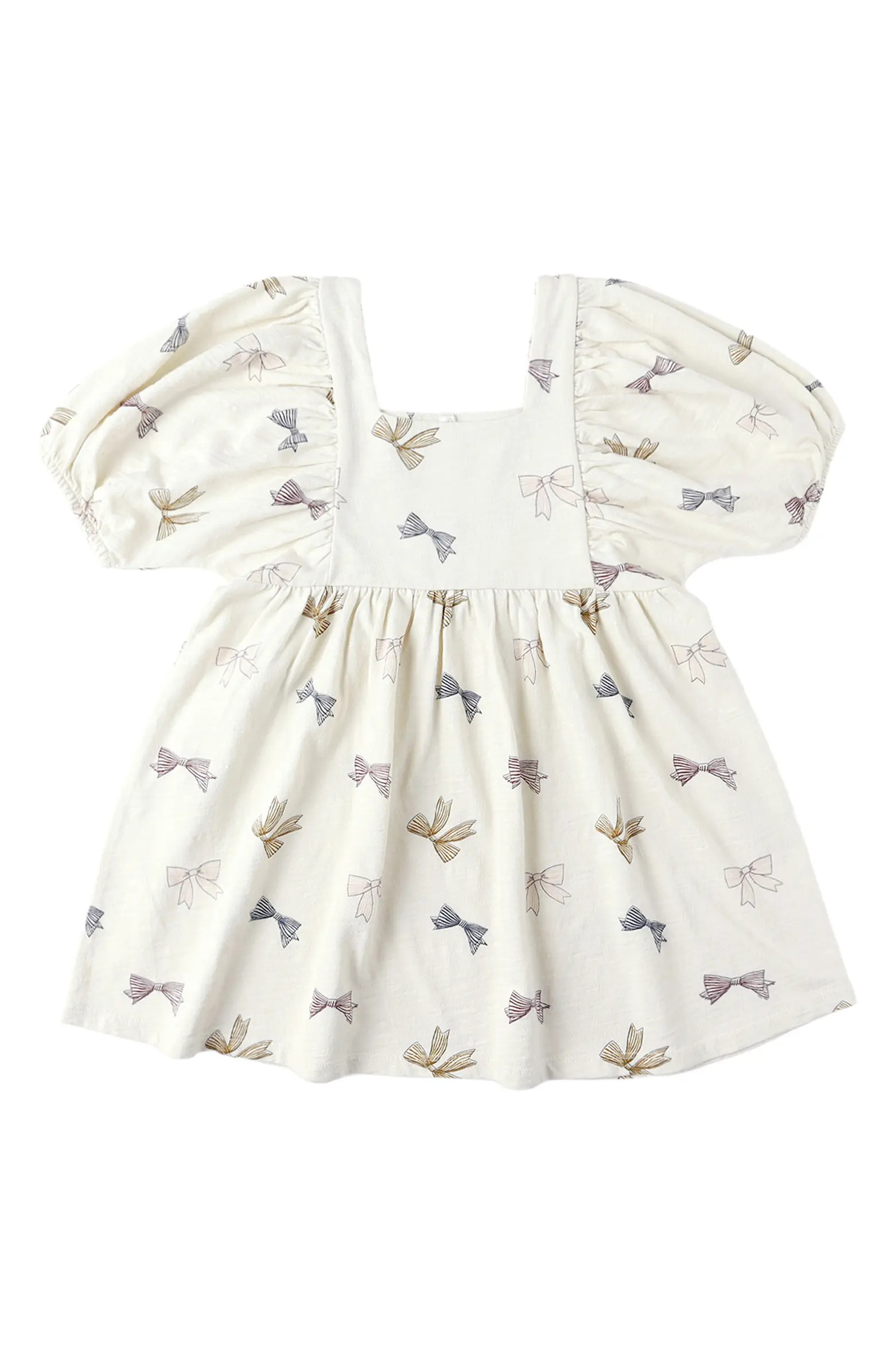 Rylee + Cru Brea Bow Print Empire Waist Dress | Nordstrom | Nordstrom