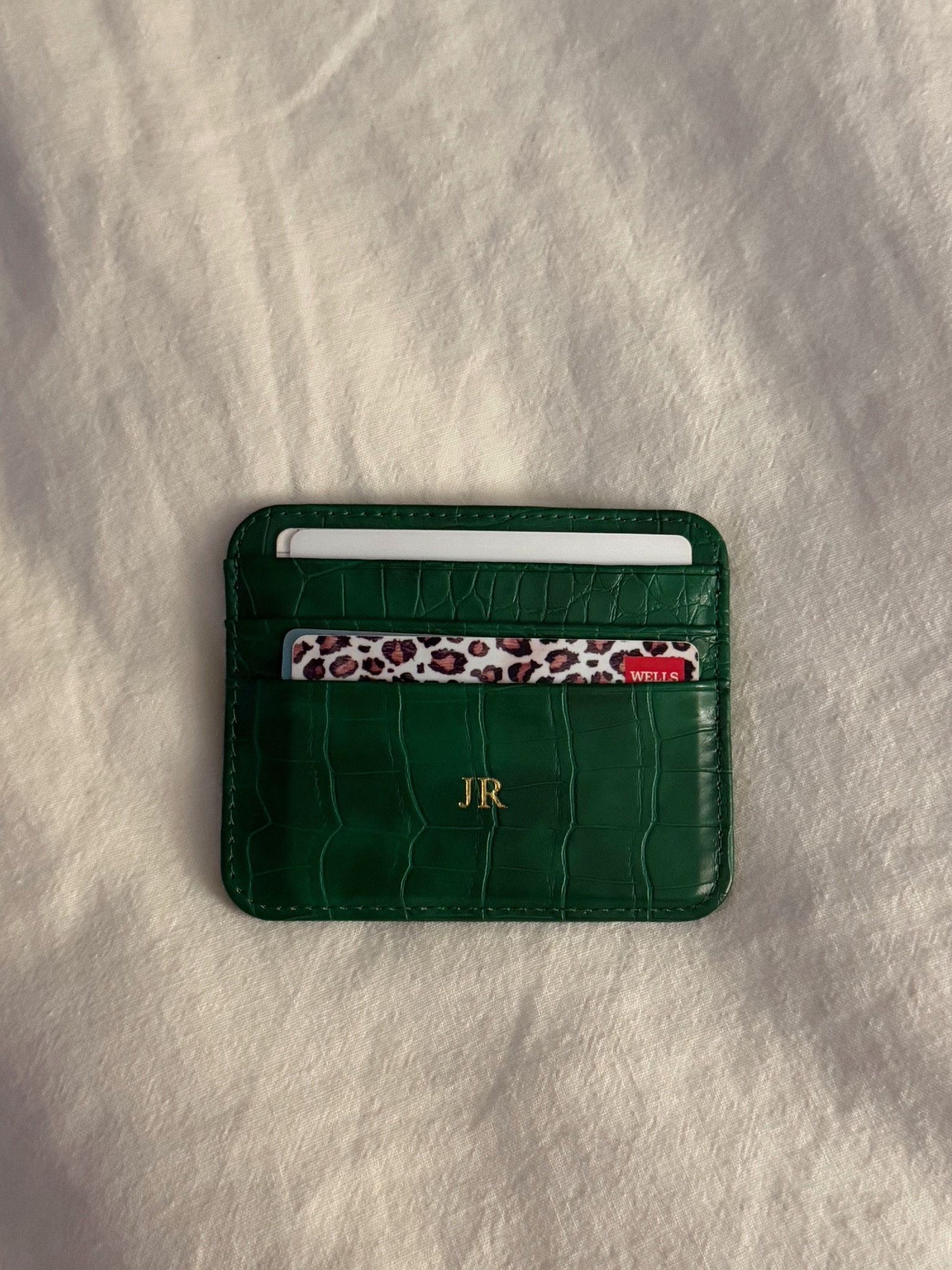 My new favorite 🤍🤌🏻 Monogrammed cardholder from Amazon! 

#LTKU