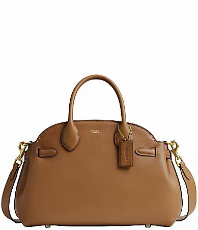COACH Empire 28 Soft Leather Carryall Bag - Honey Brown | Dillard's
