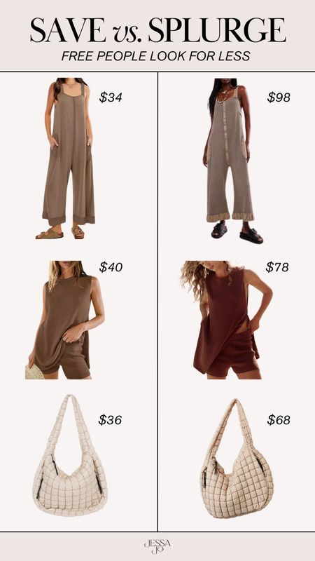 Save vs. Splurge | Look for Less | Amazon Finds | Amazon Fashion | Free People Outfits 

#LTKFindsUnder50 #LTKFindsUnder100 #LTKStyleTip