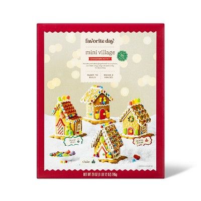 Holiday Mini Village Gingerbread Kit - 28oz - Favorite Day™ | Target