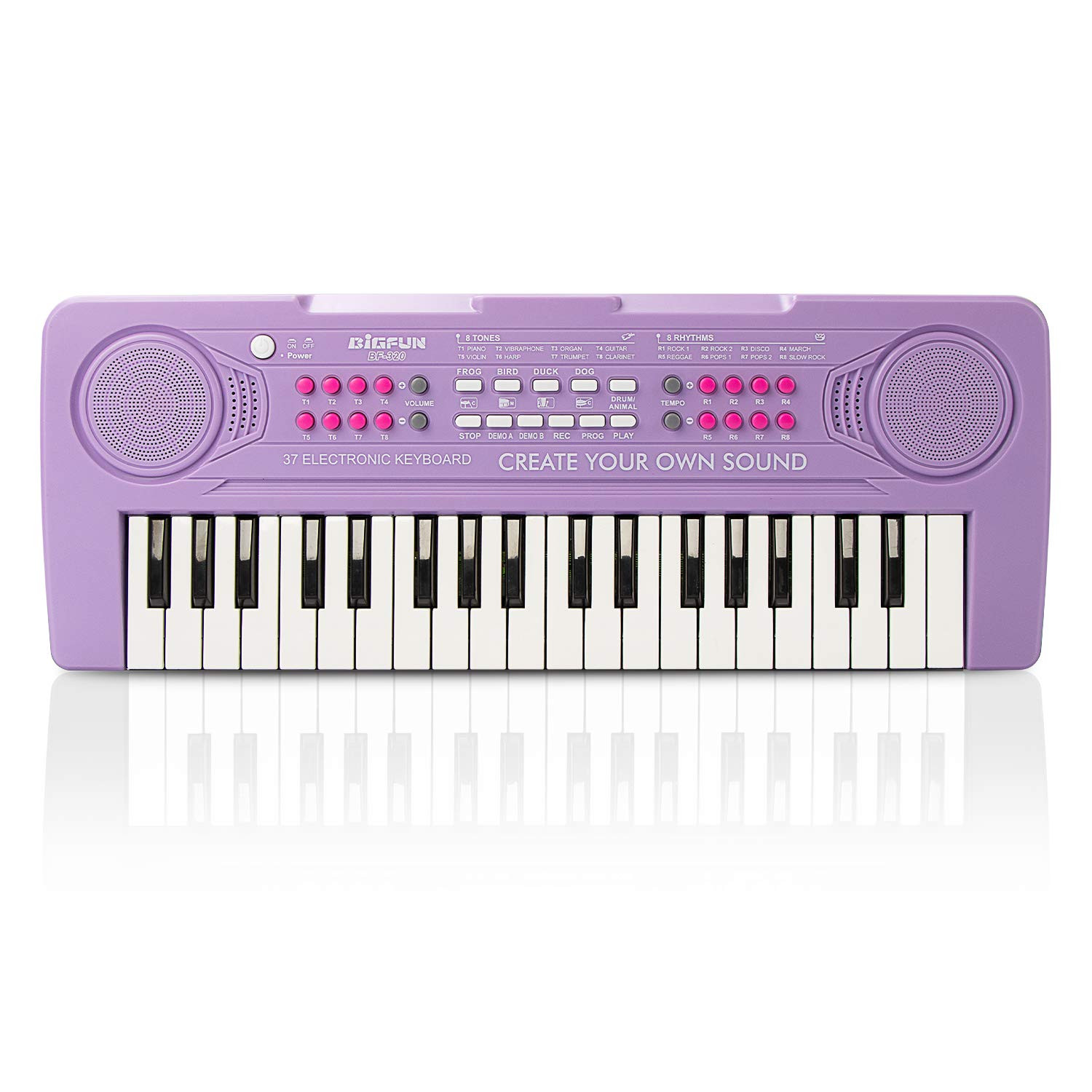 BIGFUN Kid Keyboard Piano - 37 Keys Toddler Keyboard Multifunction Music Educational Instrument T... | Amazon (US)