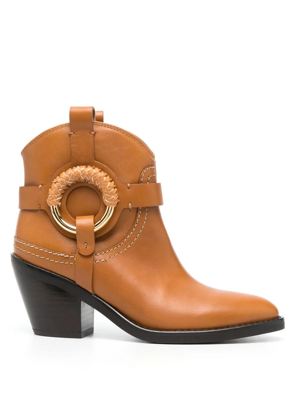 See By Chloé Hana 80mm Boots | Brown | FARFETCH | Farfetch Global