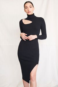 Cutout Turtleneck Sweater Dress | Forever 21 (US)
