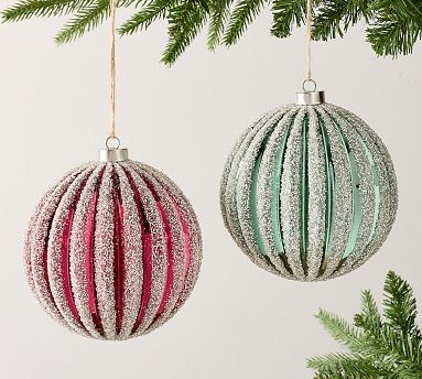 Sparkly Ball Ornament | Pottery Barn (US)