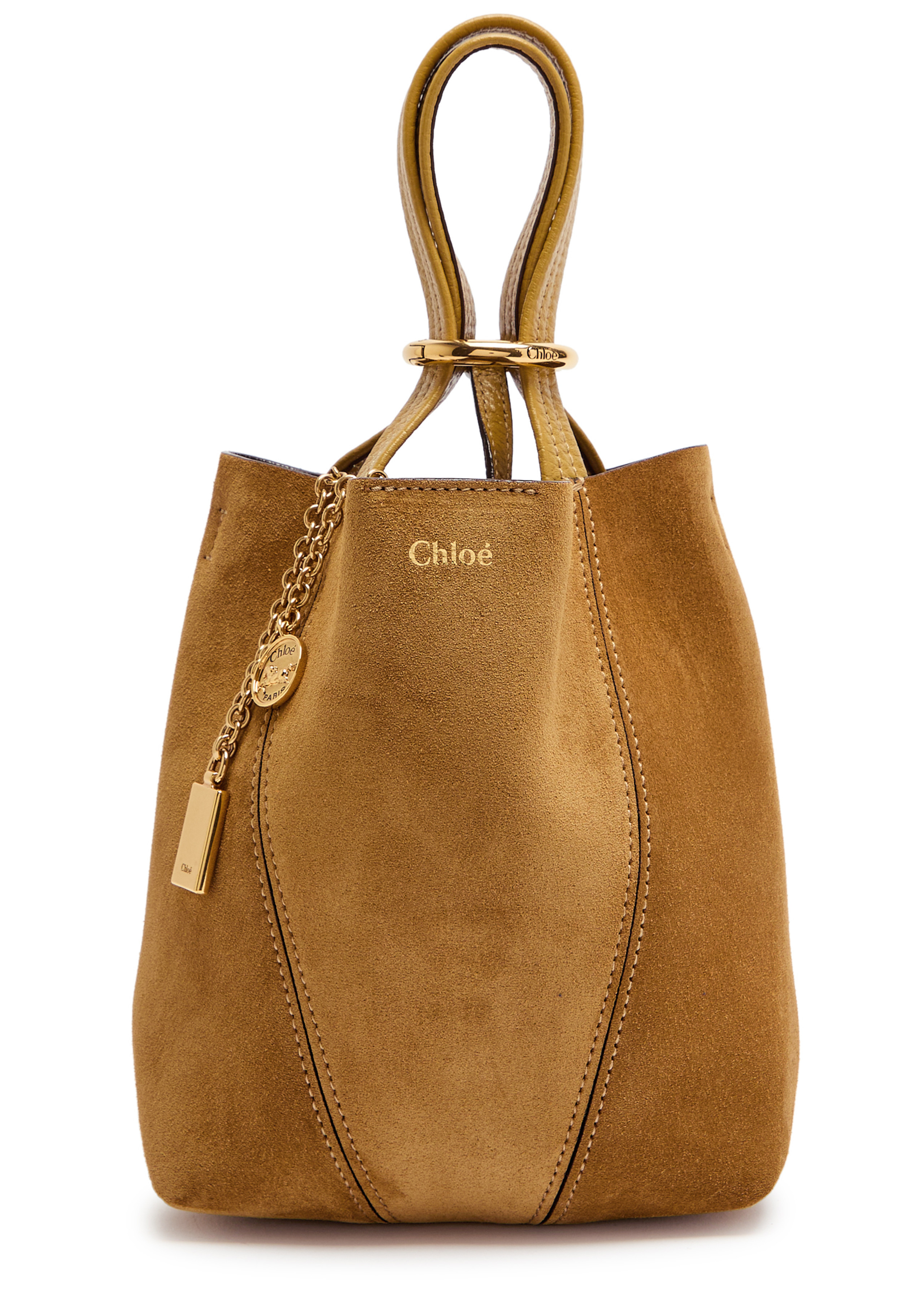 Spin mini suede tote | Harvey Nichols