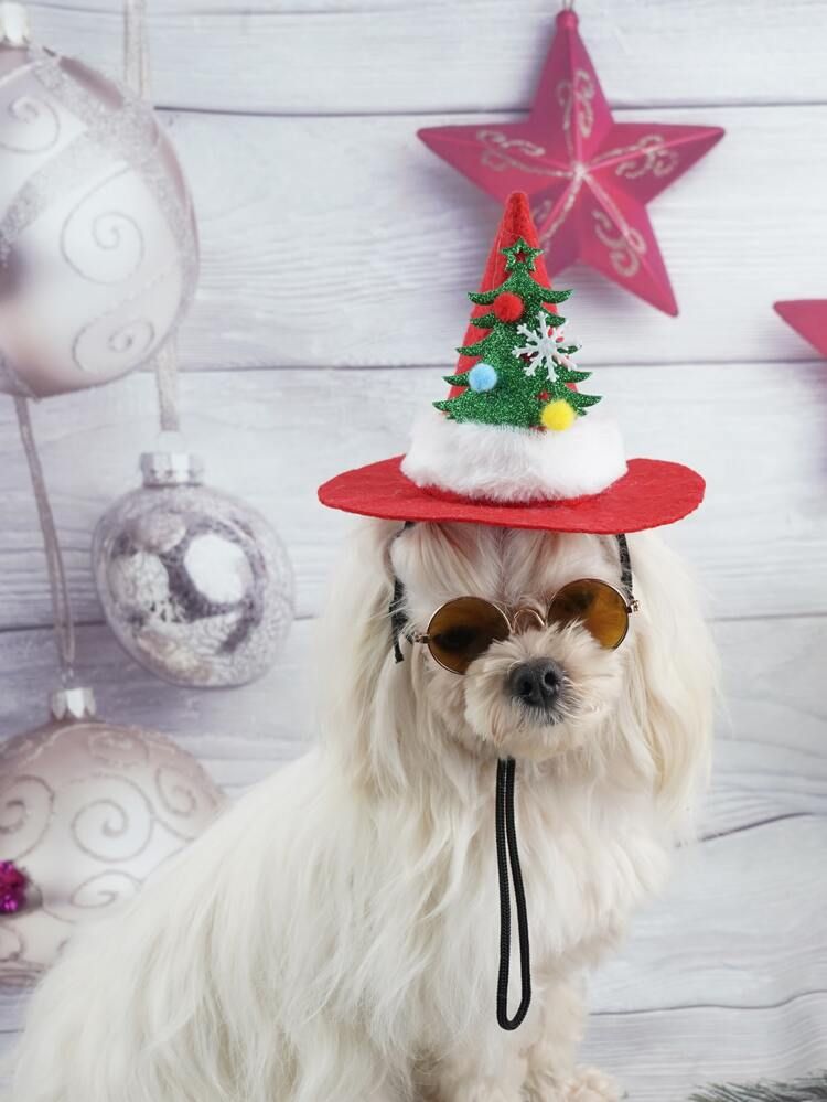 Christmas Tree Decor Pet Hat | SHEIN