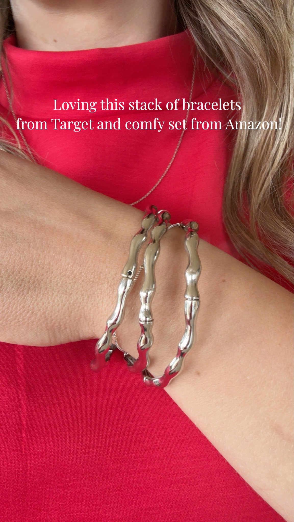 Throw-on stack of bracelets from @Target and comfy set from Amazon that I’m really loving ❤️

#LTKootd #LTKmomlife #LTKgrwm