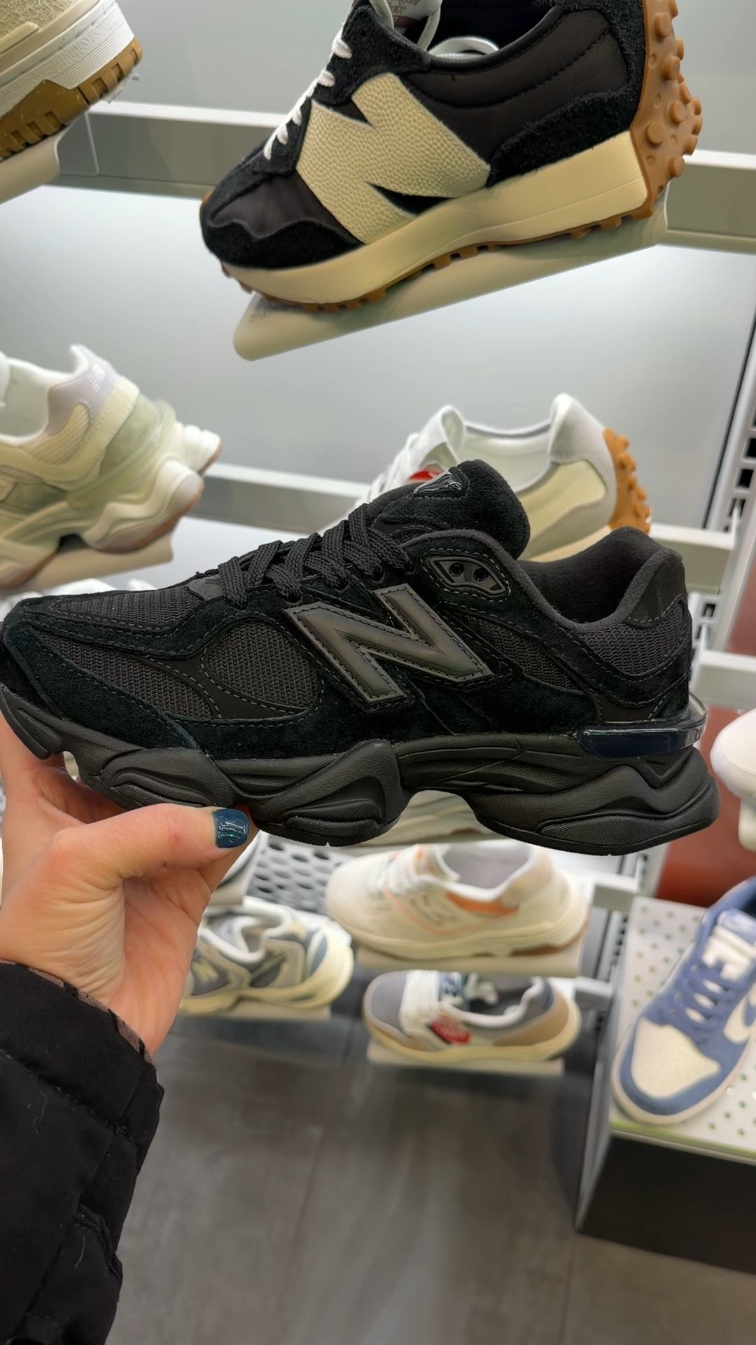 An all black shoe hates to see me coming. These are so comfortable. #newbalance #shoes #9060 #shoelover #shoeaddict

#LTKootd #LTKdayinmylife #LTKgrwm