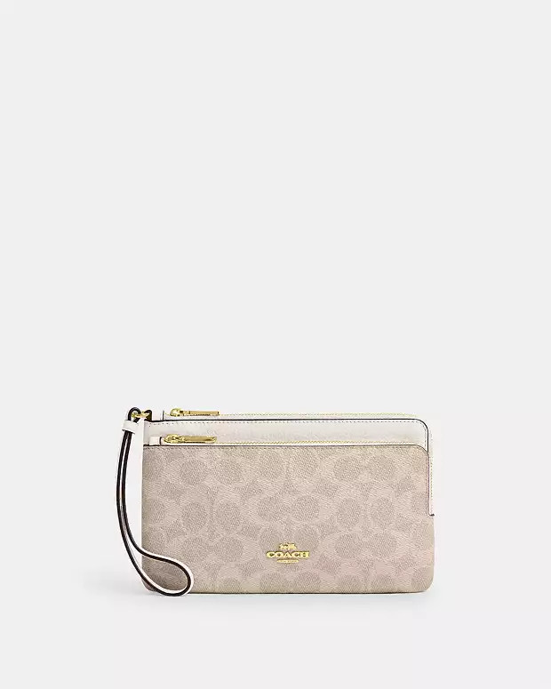Double Zip Wallet | Coach Outlet US