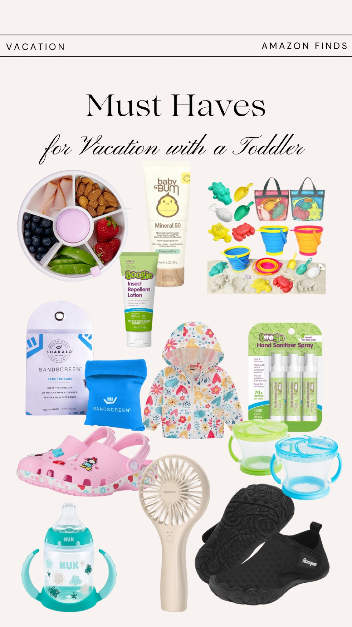 Must haves for traveling with a toddler on vacation to the beach or on a Disney cruise. Or anywhere where there is warm weather. 

#LTKTravel #LTKBaby #LTKKids