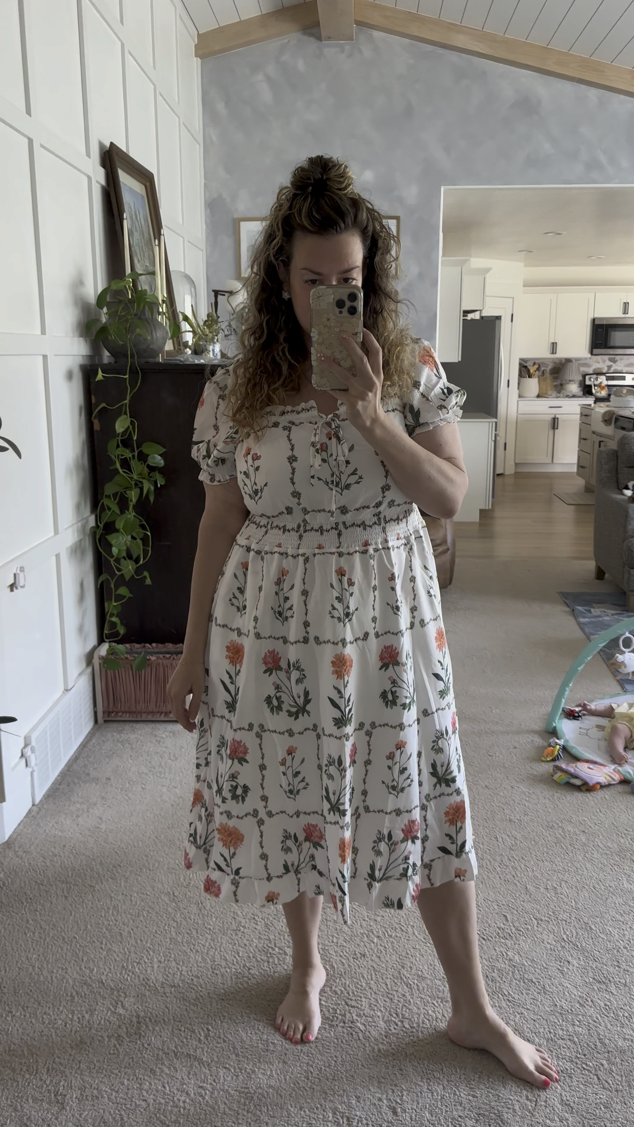 Love the neckline on this beautiful dress! So comfortable and lightweight. Perfect for vacation or day to day wear! 

#LTKMidsize #LTKFindsUnder50 #LTKPlusSize