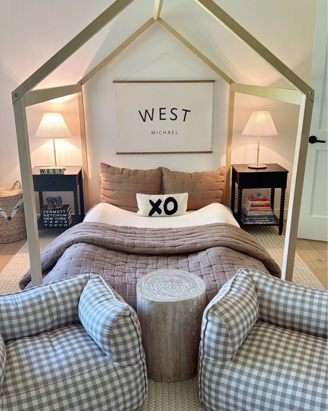 West’s low-tox bedroom setup: bedding, mattress, light bulbs and more 🤍💡

Home decor 
Rug

#LTKHome #LTKKids
