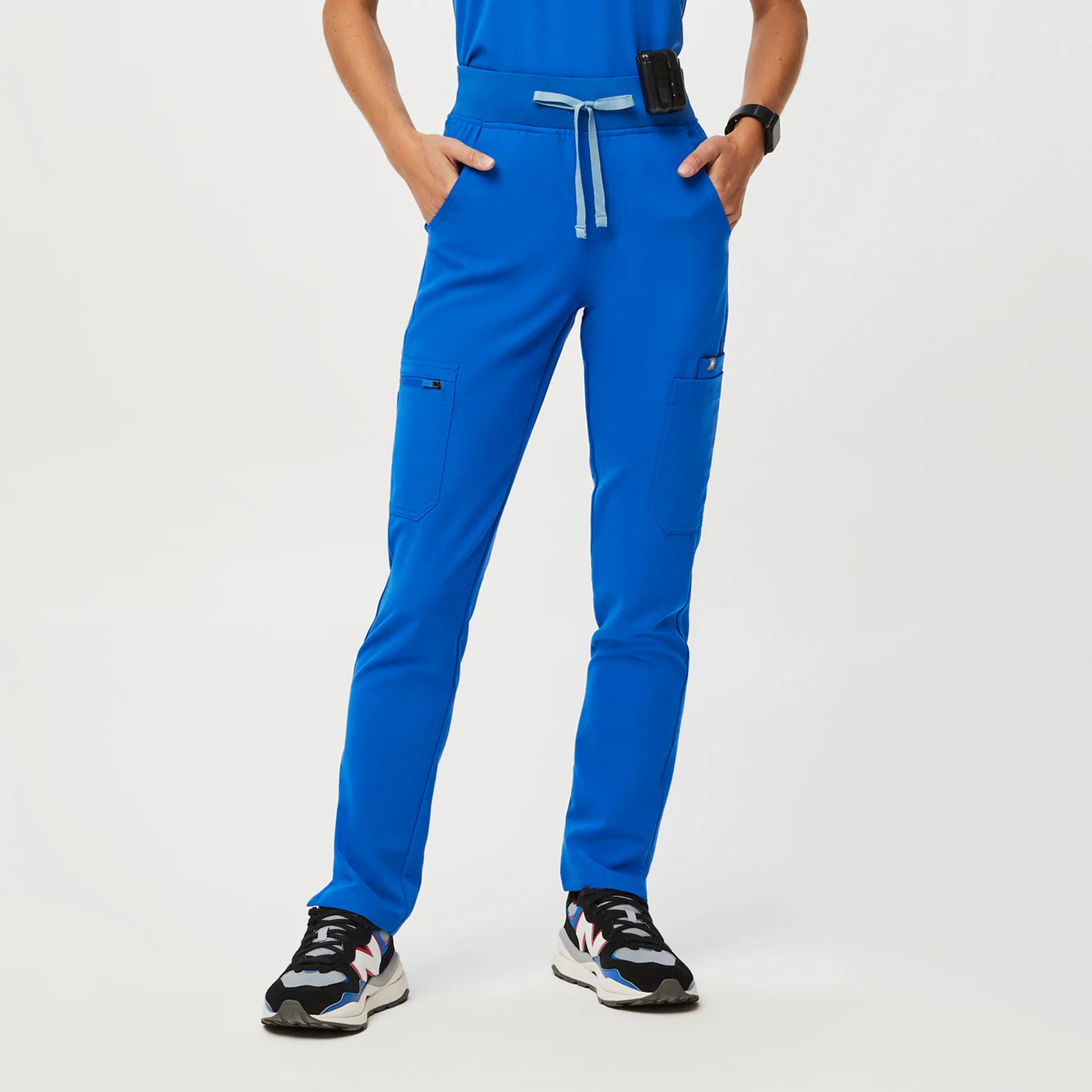 Women’s High Waisted Yola Skinny Scrub Pants™ - Royal Blue · FIGS | FIGS
