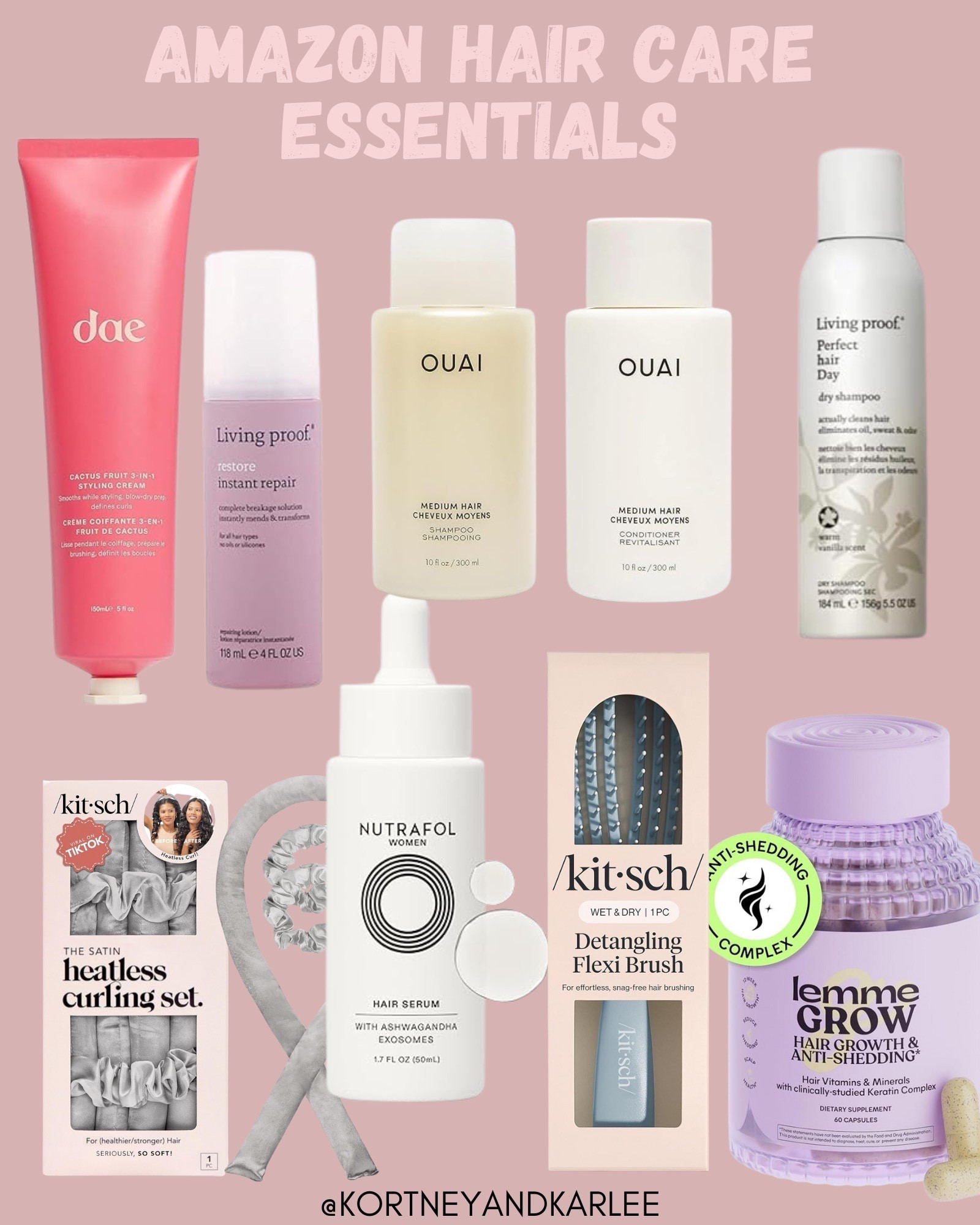 Amazon Hair Care Essentials!

Kortney and Karlee | #kortneyandkarlee #LTKfindsunder50 #LTKfindsunder100 #LTKtravel 