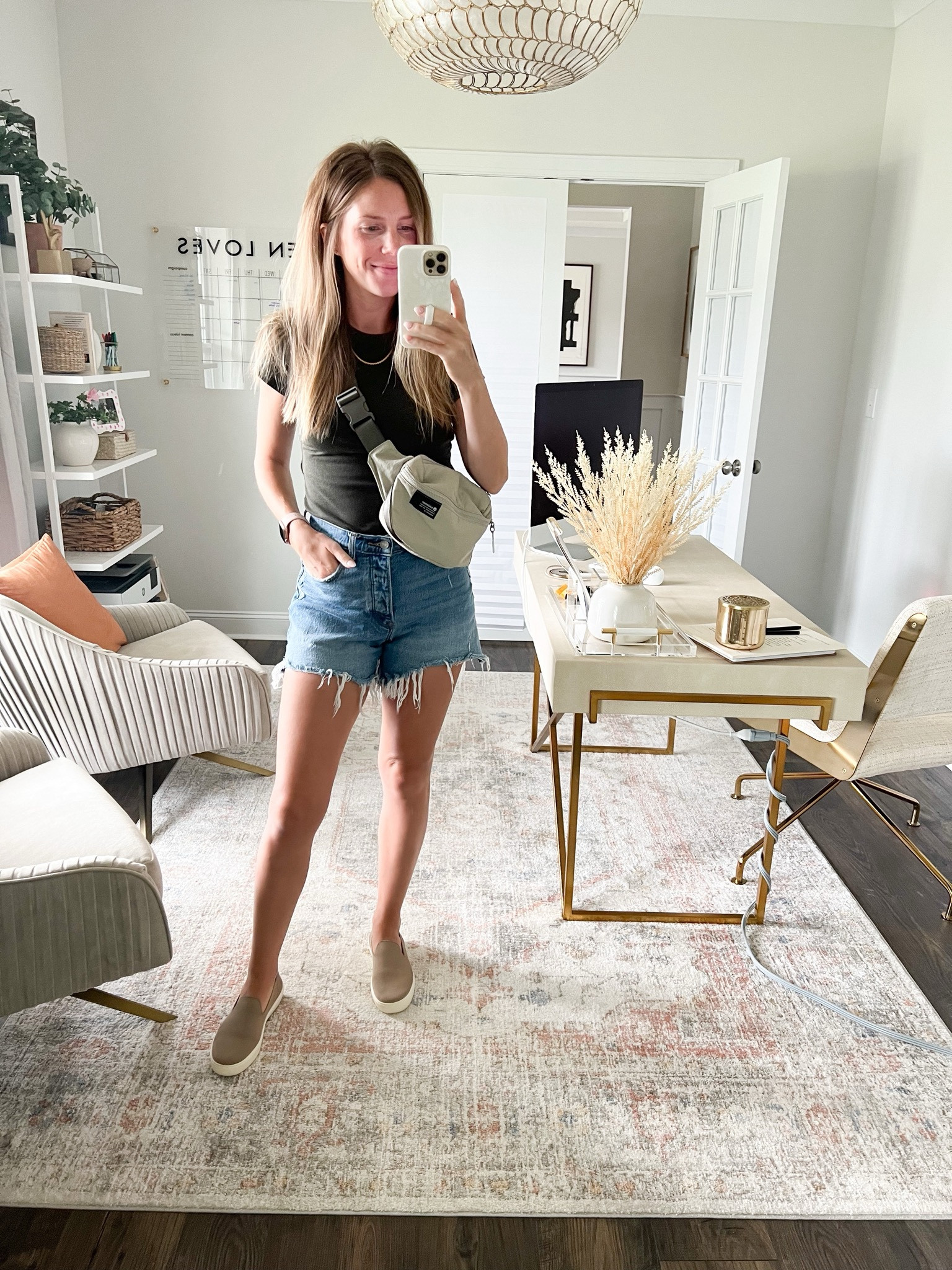 My favorite denim shorts from last summer. Fit TTS 