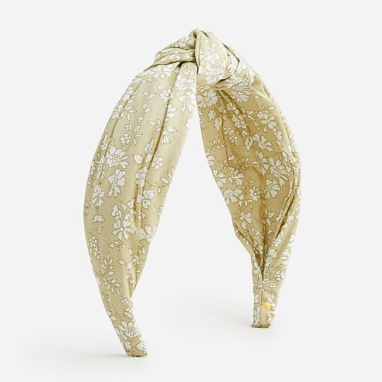 Knot headband in Liberty® print | J. Crew US