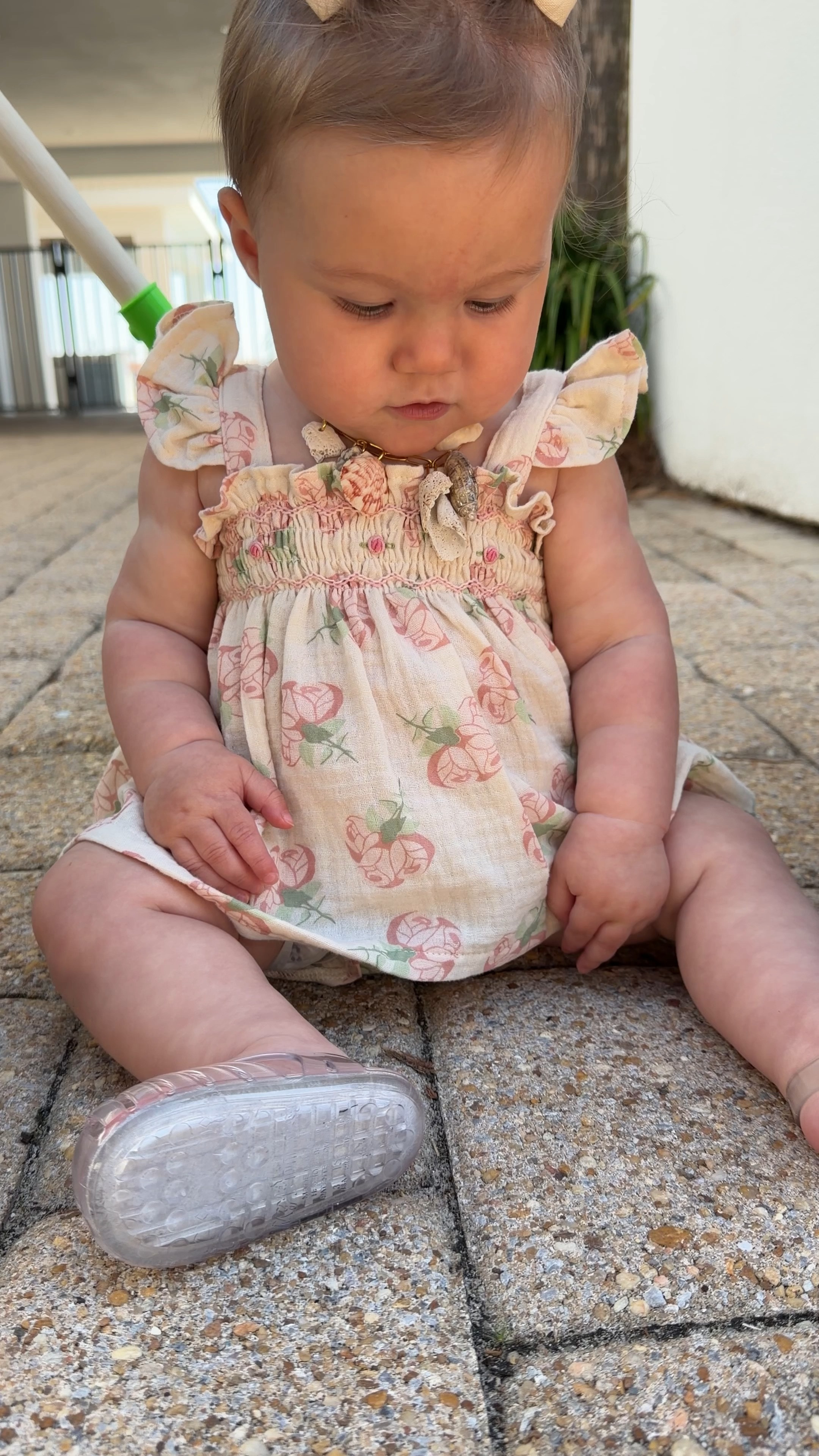 Baby girl spring and summer outfit! Jellies & bows on sale on Amazon!  

 #LTKSaleAlert #LTKBaby