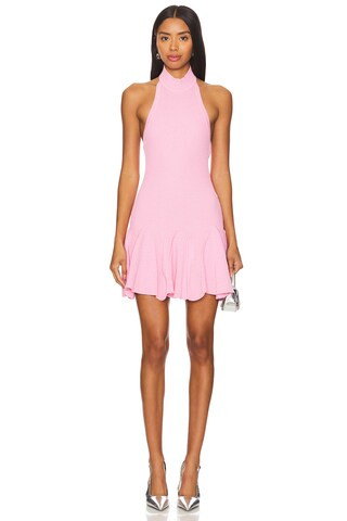 retrofete Quinn Knit Dress in Metallic Light Rose from Revolve.com | Revolve Clothing (Global)