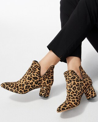 Animal Print Haircalf Boots | Chico's