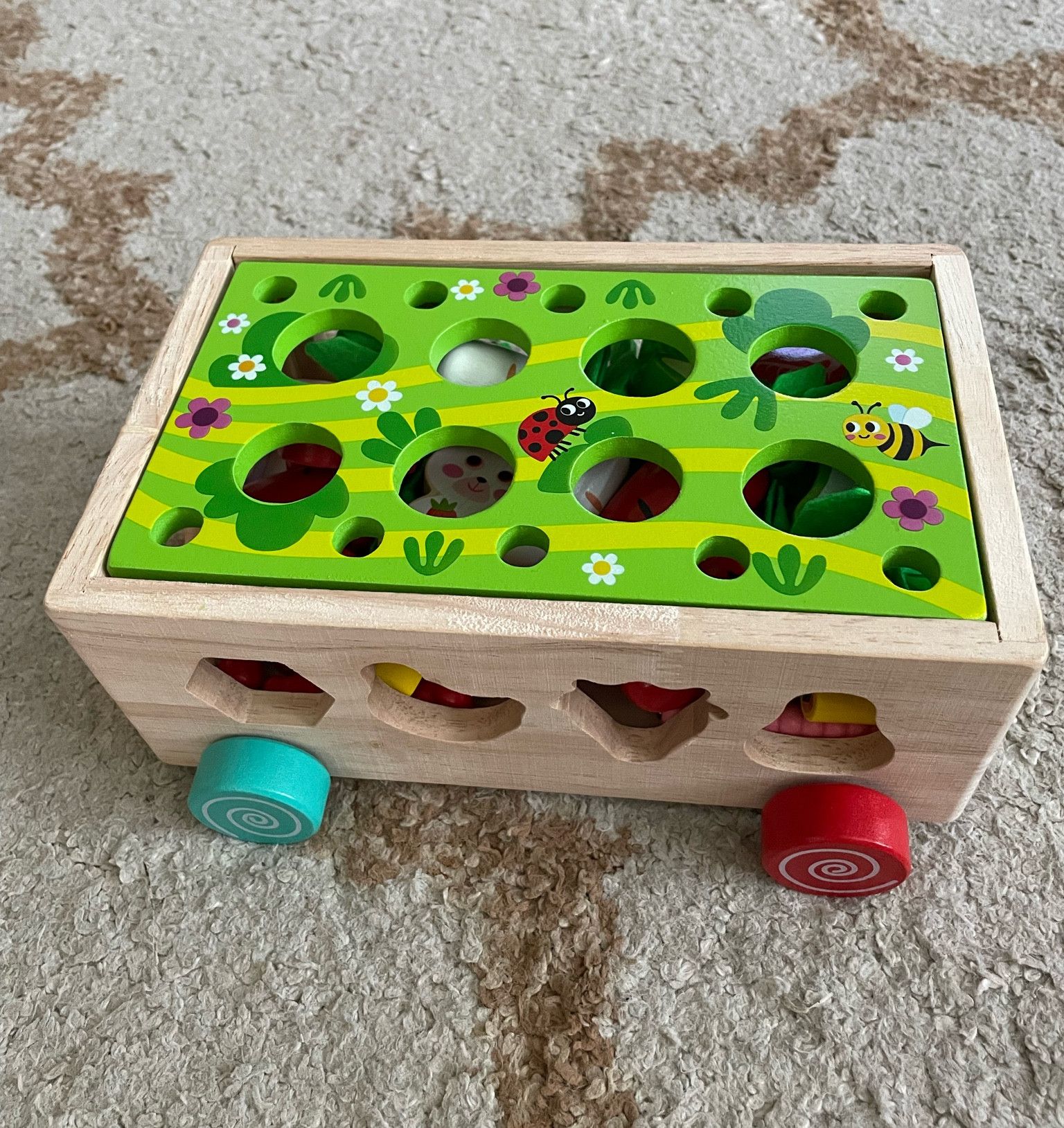 Toddler Vegetable block toy. Jameson got this for Christmas and plays with it nonstop. 

#LTKunder50 #LTKfit #LTKbaby