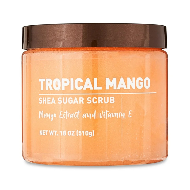 Equate Tropical Mango Shea Sugar Scrub - Walmart.com | Walmart (US)
