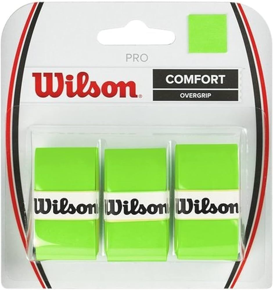 WILSON Pro Overgrip Tennis Racket Grips - Pack of 3 | Amazon (US)