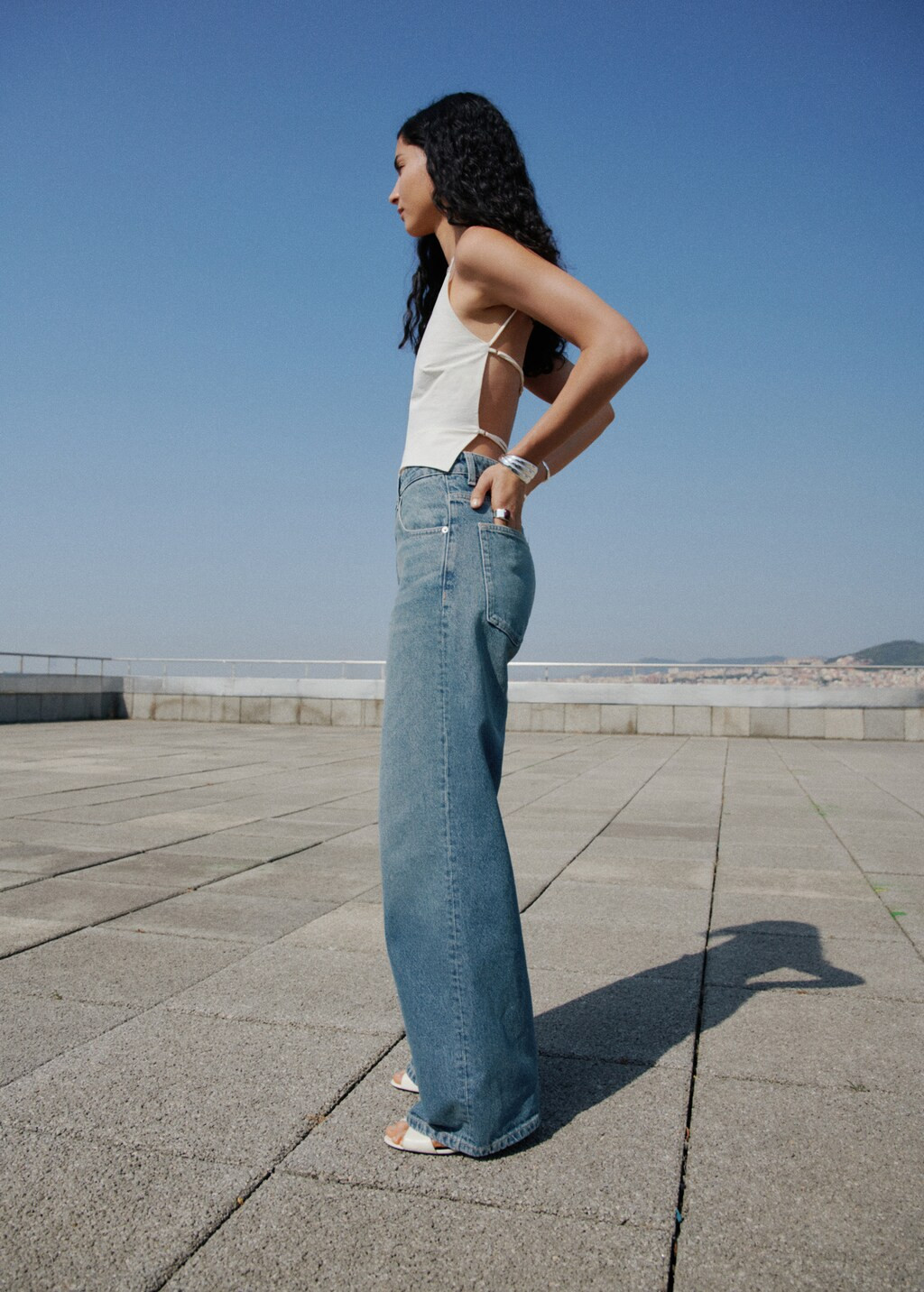 Mid-rise straight jeans - Women | MANGO USA | Mango (US/MX/AU)
