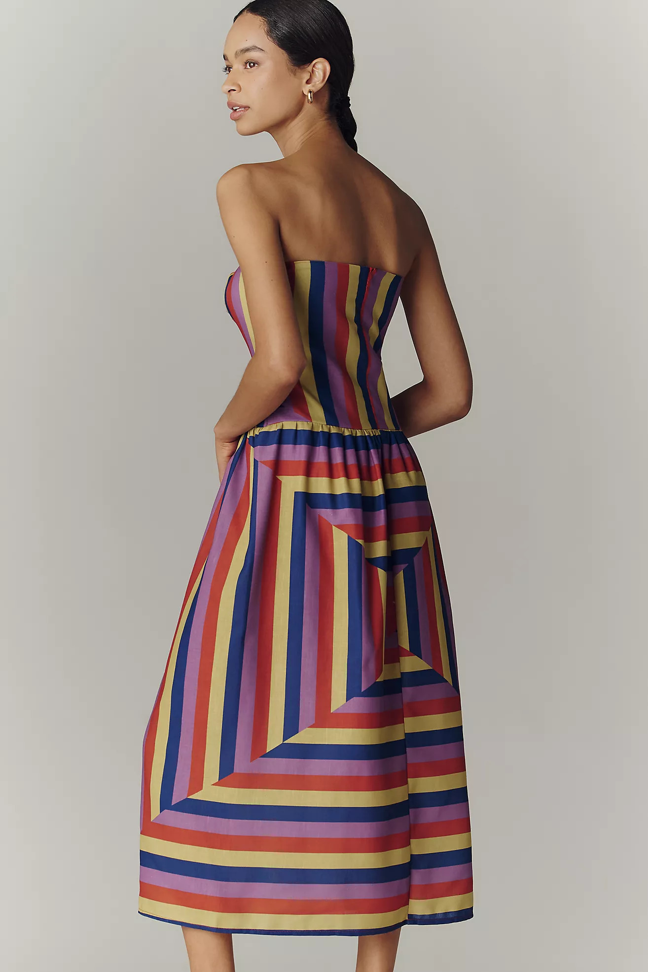 Fenareta La Conspiracion Strapless Maxi Dress | Anthropologie (US)