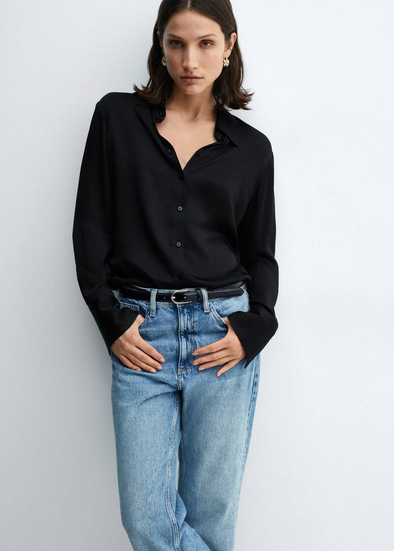 Search: Black shirt (57) | Mango USA | MANGO (US)