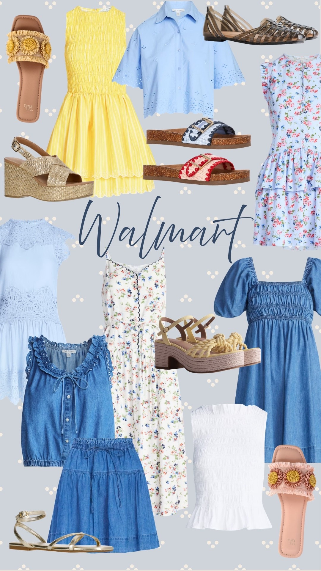 Can’t believe it’s Walmart!

THEBLOOMINGNEST new arrivals Walmart fashion shoes sandals summer dress 

#LTKSeasonal