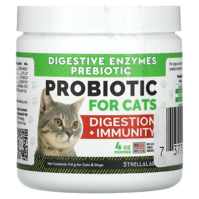 StrellaLab Probiotic, Digestion + Immunity, For Cats & Dogs, 4 oz (114 g) | Target