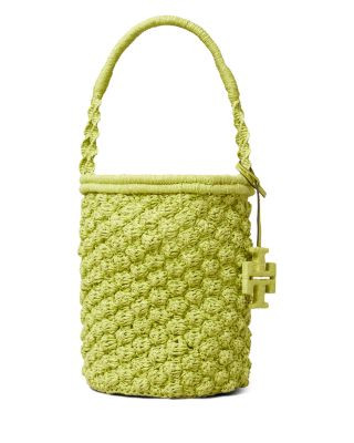 Ella Hand Crochet Straw Bucket Bag | Bloomingdale's (US)