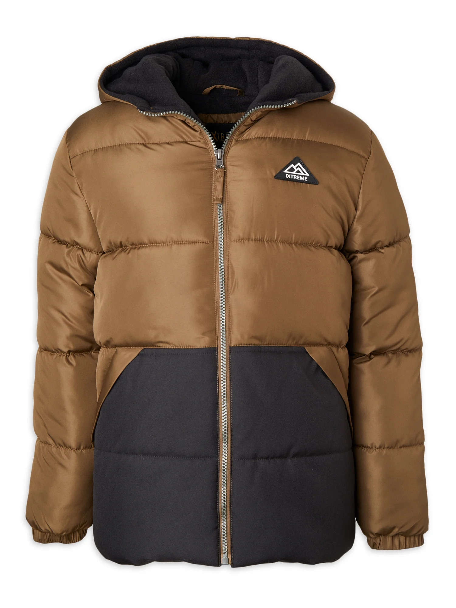 iXtreme Toddler Boy Colorblock Puffer with Knit Hat, Sizes 2T-4T | Walmart (US)