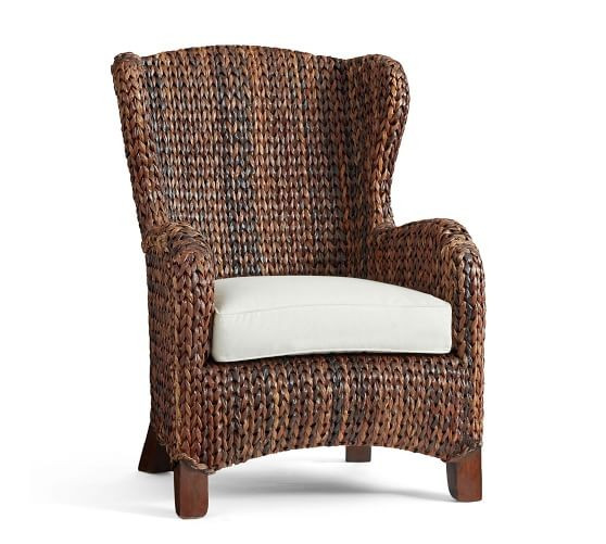 Seagrass Wingback Chair | Pottery Barn (US)