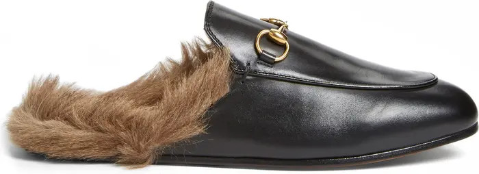 Princetown Genuine Shearling Loafer Mule (Women) | Nordstrom