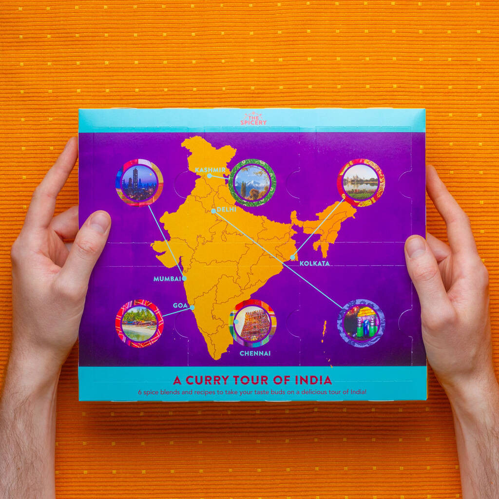 A Curry Tour Of India Gift Box | Not On The High Street