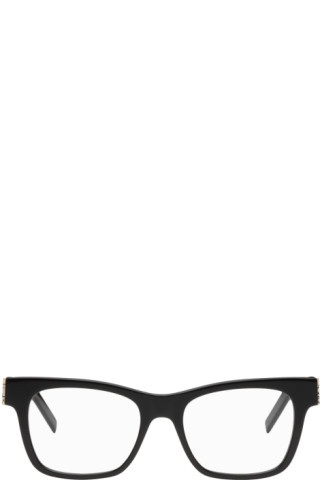 Black SL M118 Glasses | SSENSE
