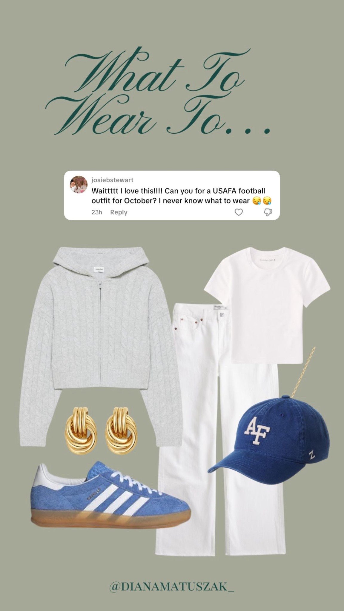 What to wear to a USAFA college football game 💙🏈




#LTKFindsUnder50 #LTKStyleTip #LTKSeasonal