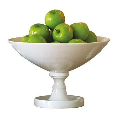 White Pedestal Bowl | Wayfair North America