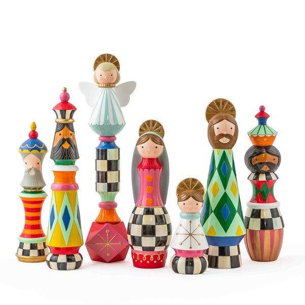MacKenzie-Childs Holy Night Nativity Set | MacKenzie-Childs