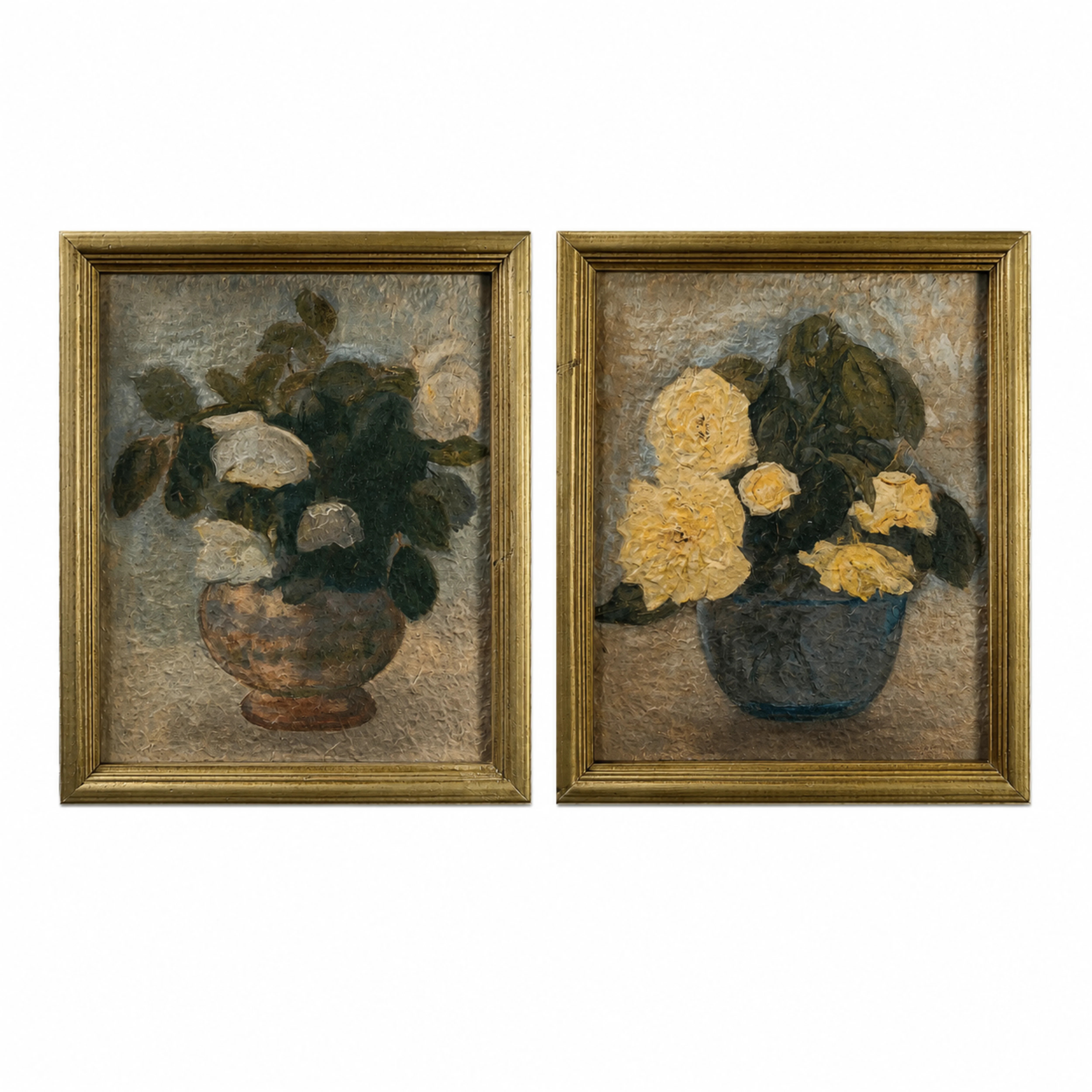Vintage Bouquet Framed Wall Art - Set of 2 | Wayfair North America