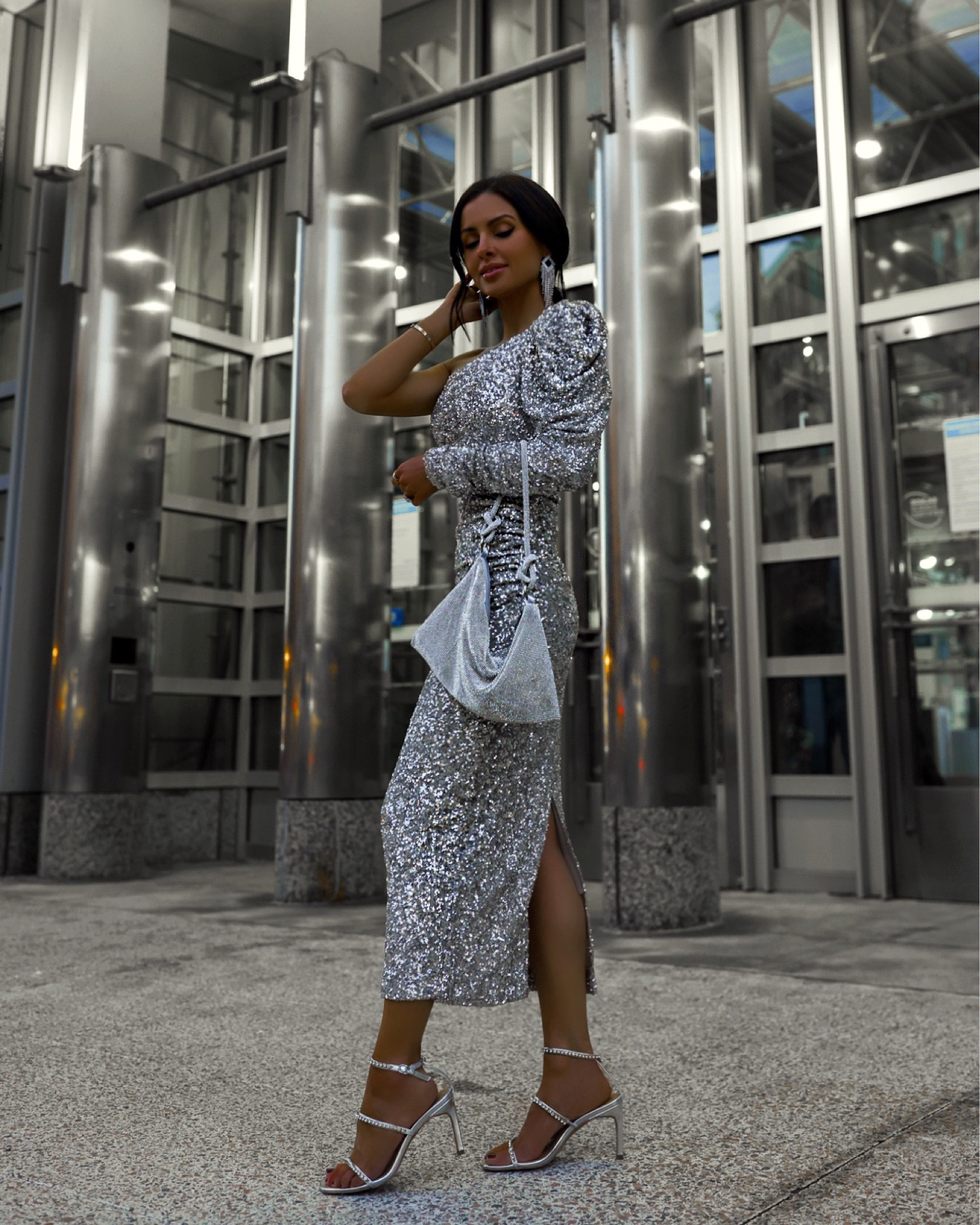 Express Black Friday / Cyber week sale
Picks / Holiday outfit ideas 
Sequin off shoulder top wearing an XS
Sequin skirt wearing an XS


#LTKsalealert #LTKCyberweek #LTKHoliday