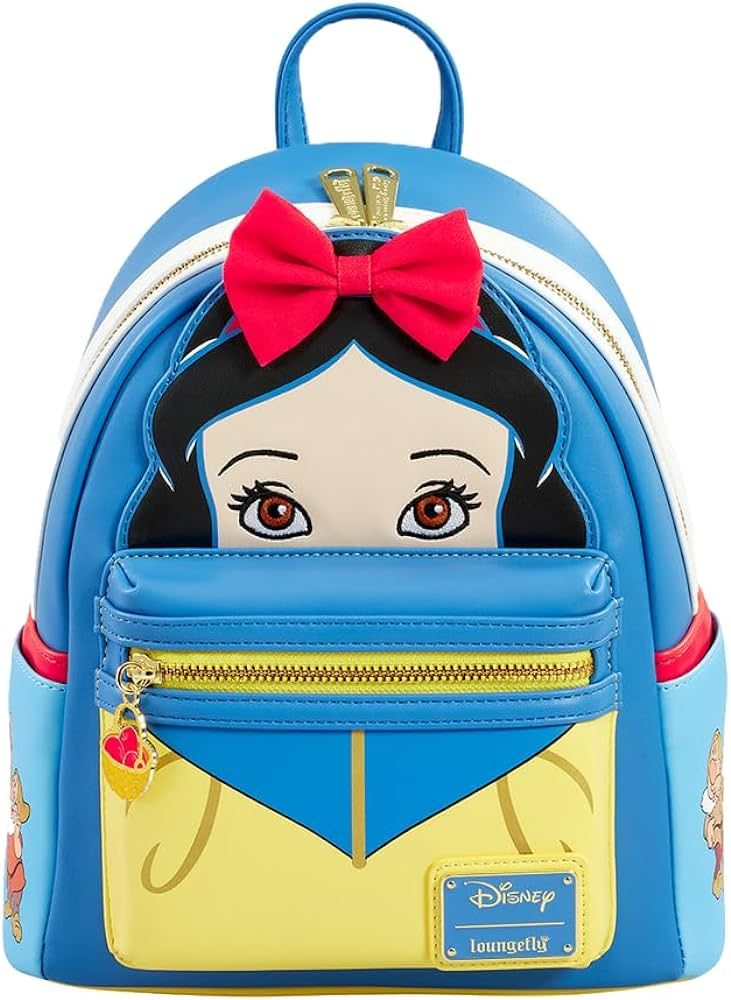Loungefly Disney Snow White and the Seven Dwarfs Cosplay Womens Double Strap Shoulder Bag Purse | Amazon (US)