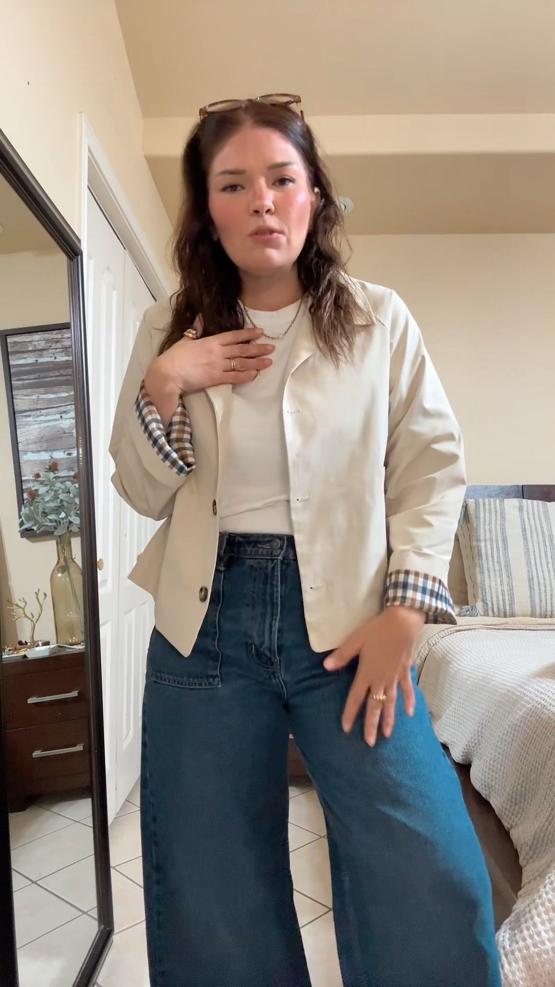 Super Cute Cropped Trench Coat

#LTKOver40 #LTKootd #LTKMothersDay
