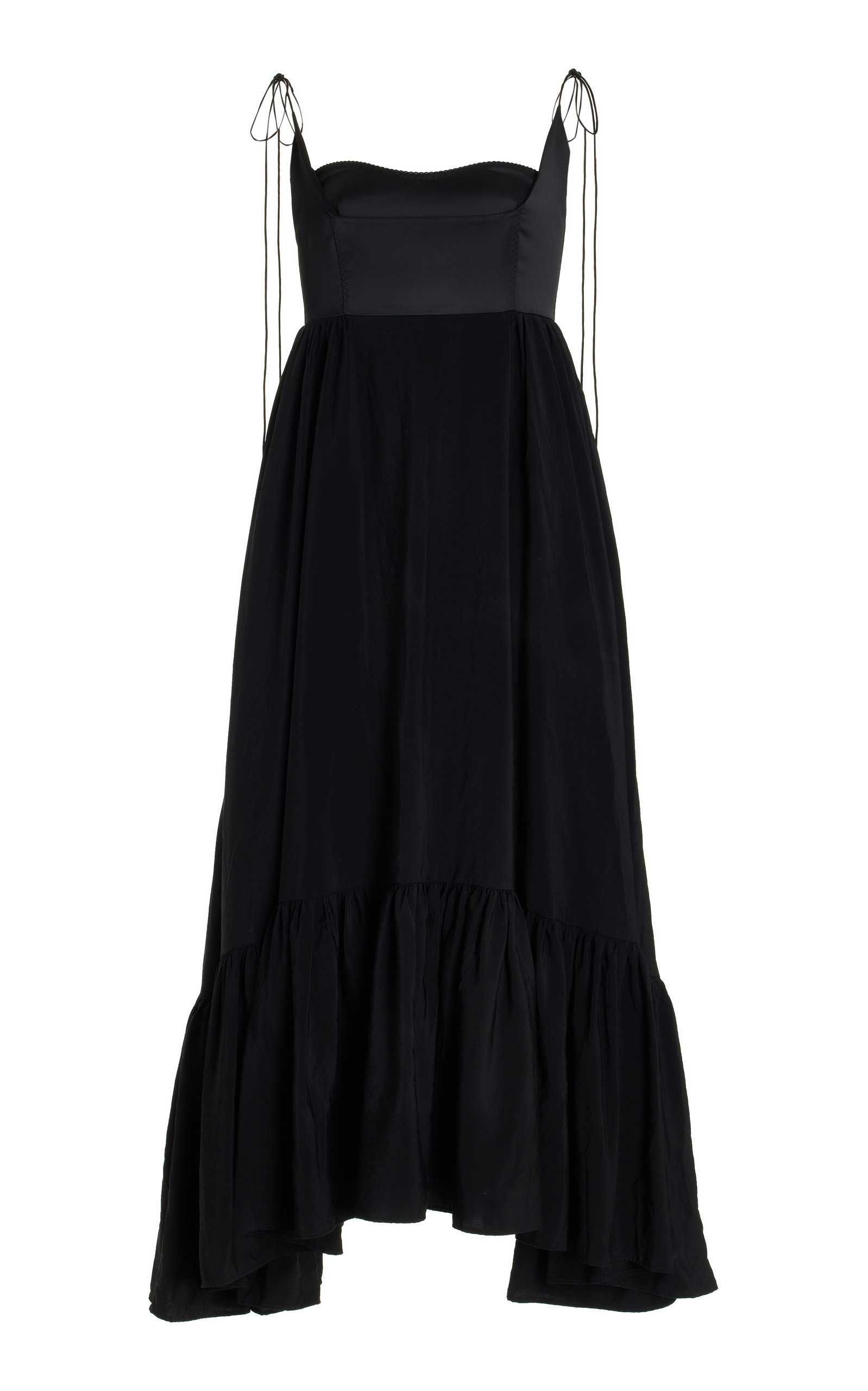 Isabelle Tie-Shoulder Maxi Dress | Moda Operandi (Global)