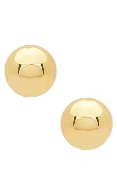 Lele Sadoughi Dome Button Earrings in Gold from Revolve.com | Revolve Clothing (Global)