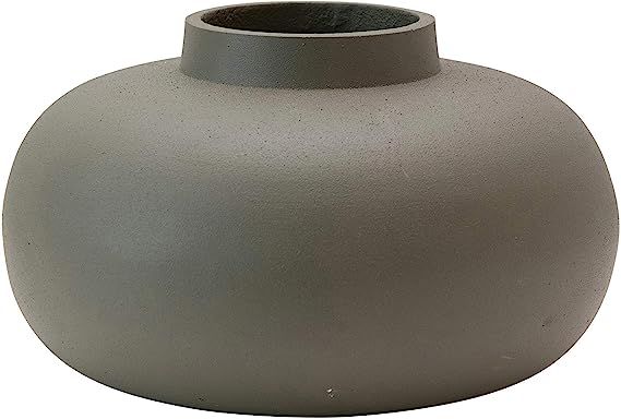 Bloomingville Cast Metal, Grey Vase | Amazon (US)